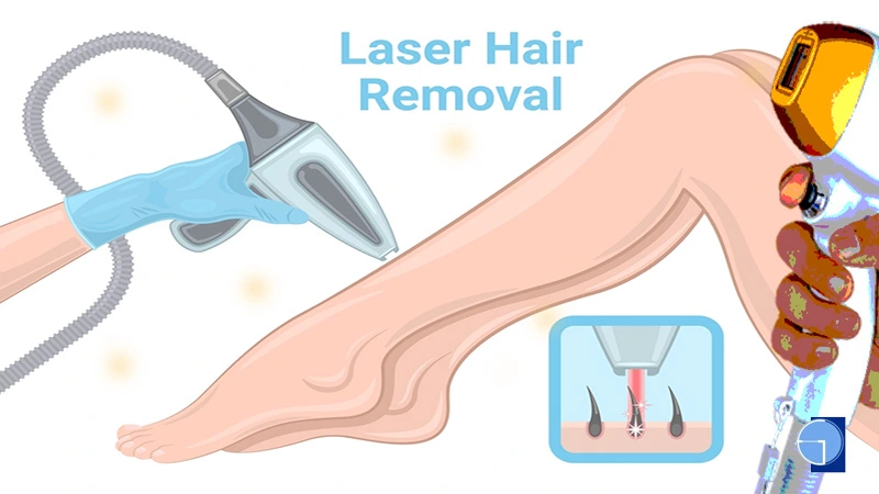 laser hair removal effect